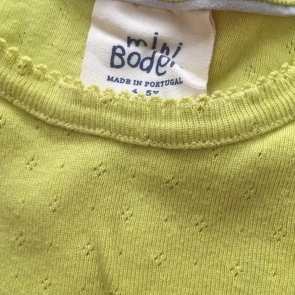 Mini Boden Pointelle Shirt - Picture 2 of 3